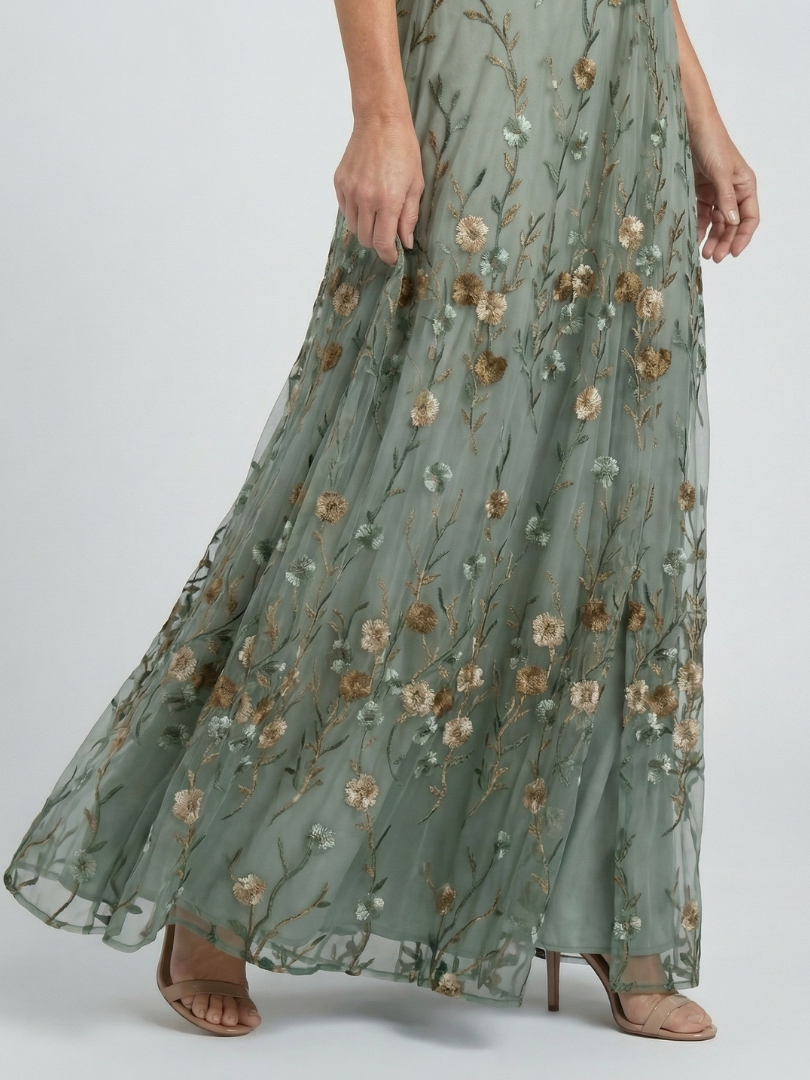 Selora | Maxi šaty Halter Bloom Flow