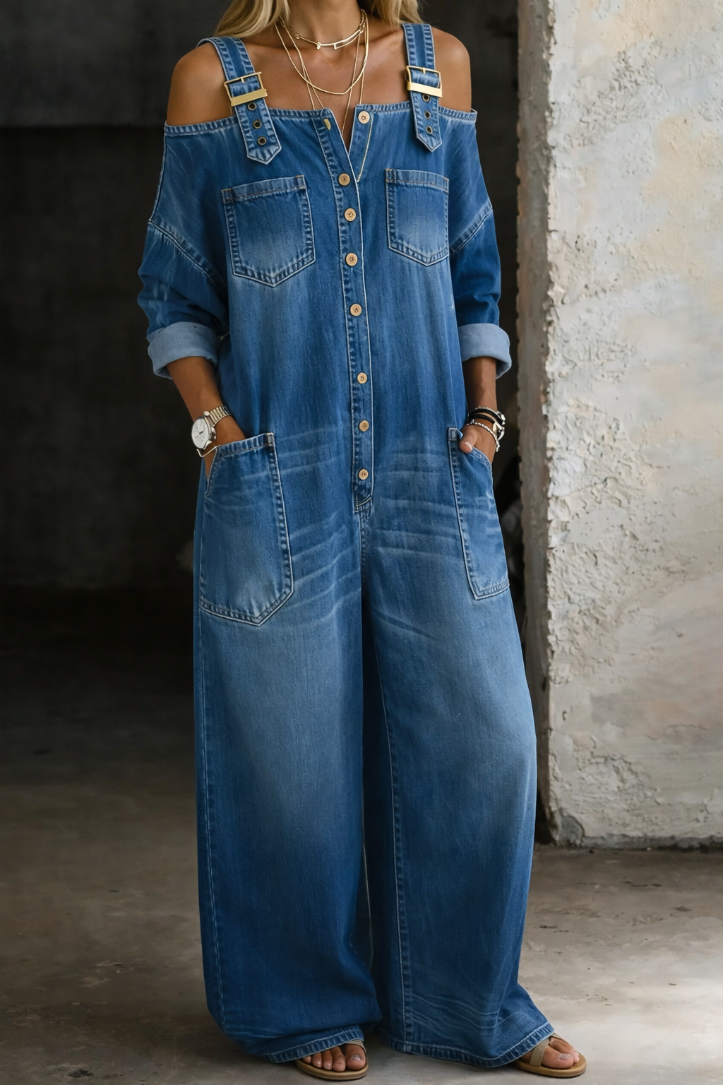 Sophia | Jumpsuit s odhalenými rameny