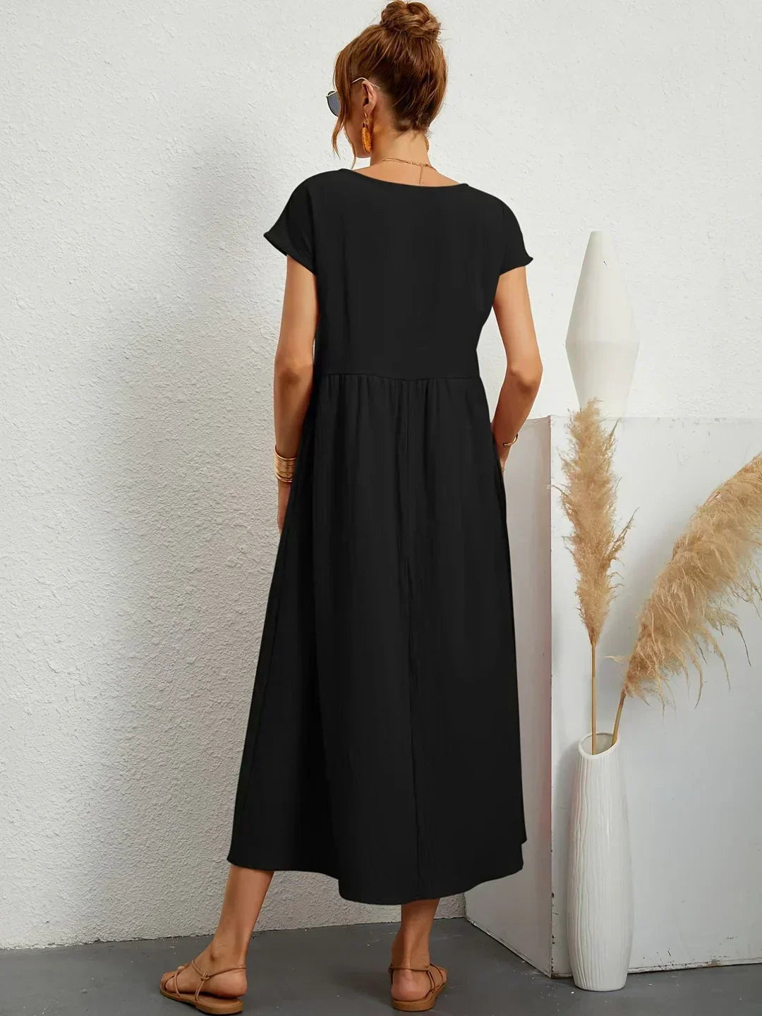 Gabrielle™ | Splývavé midi šaty s nadčasovou elegancí