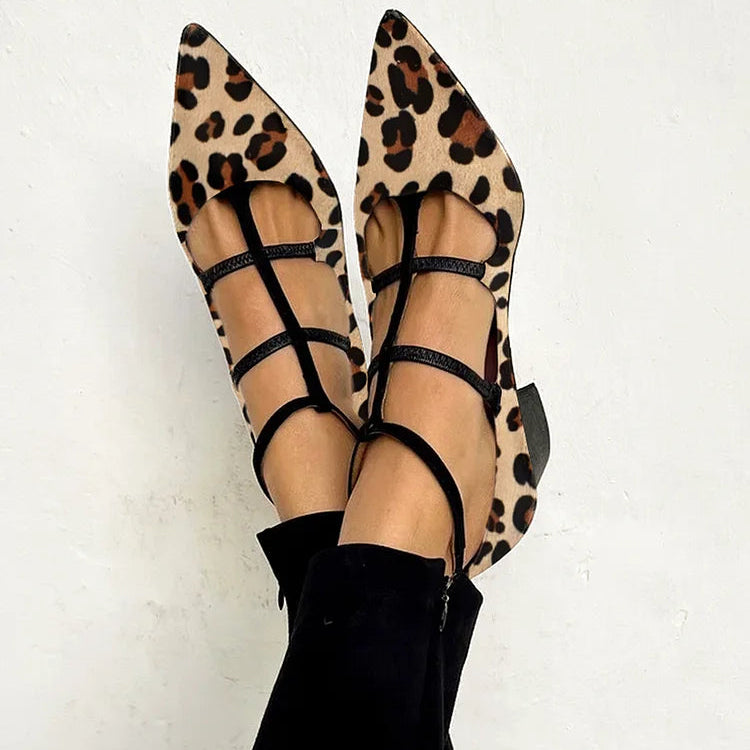 Bridget | Lodičky s leopardím páskem
