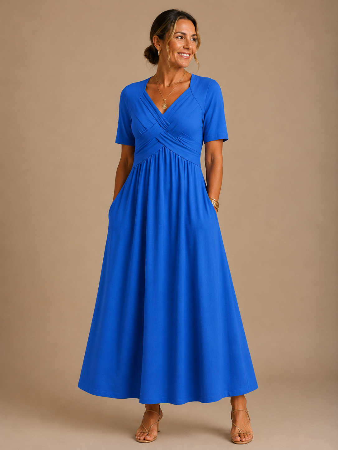 Angeli™ | Elegantní Midi Šaty