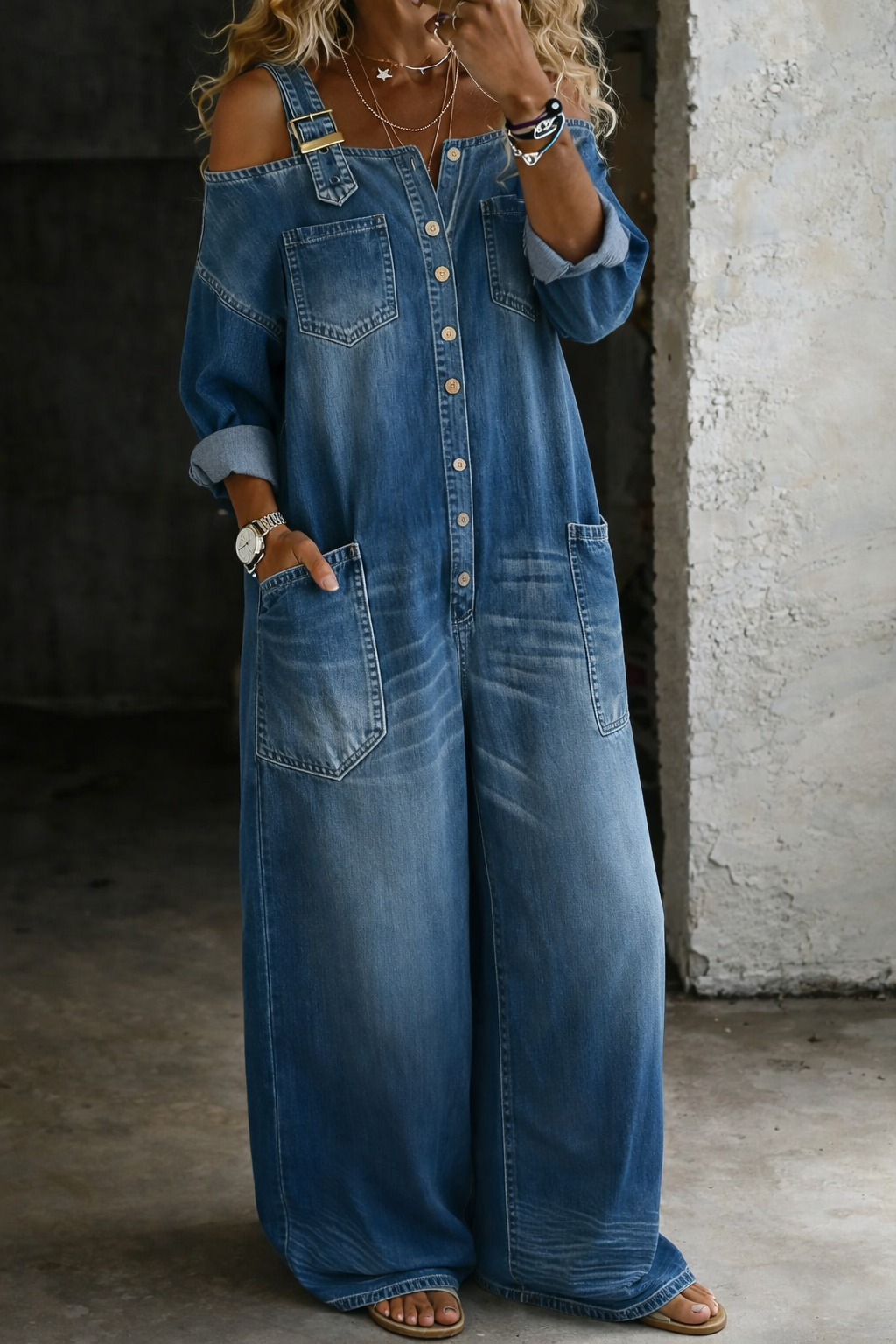 Sophia | Jumpsuit s odhalenými rameny