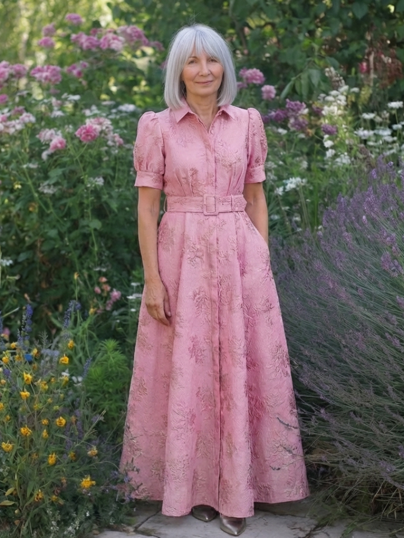 Stella & Grace™ | Květinové maxi šaty s páskem
