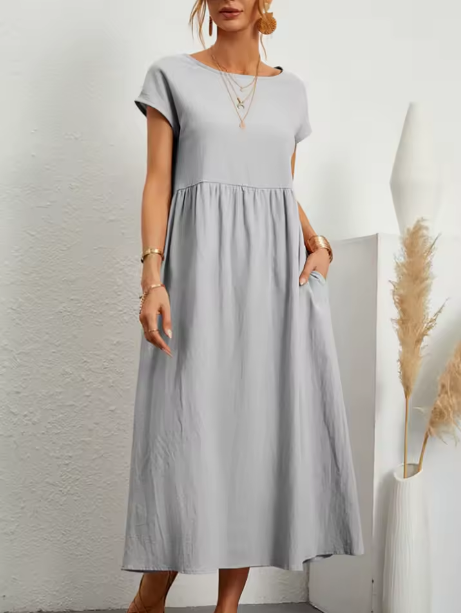 Gabrielle™ | Splývavé midi šaty s nadčasovou elegancí