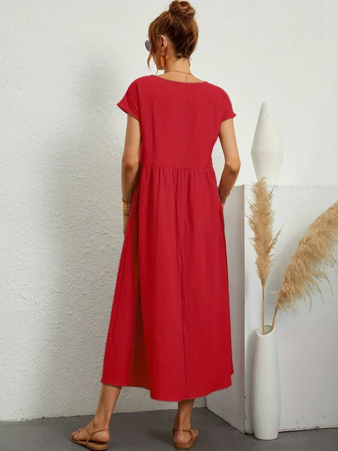 Gabrielle™ | Splývavé midi šaty s nadčasovou elegancí