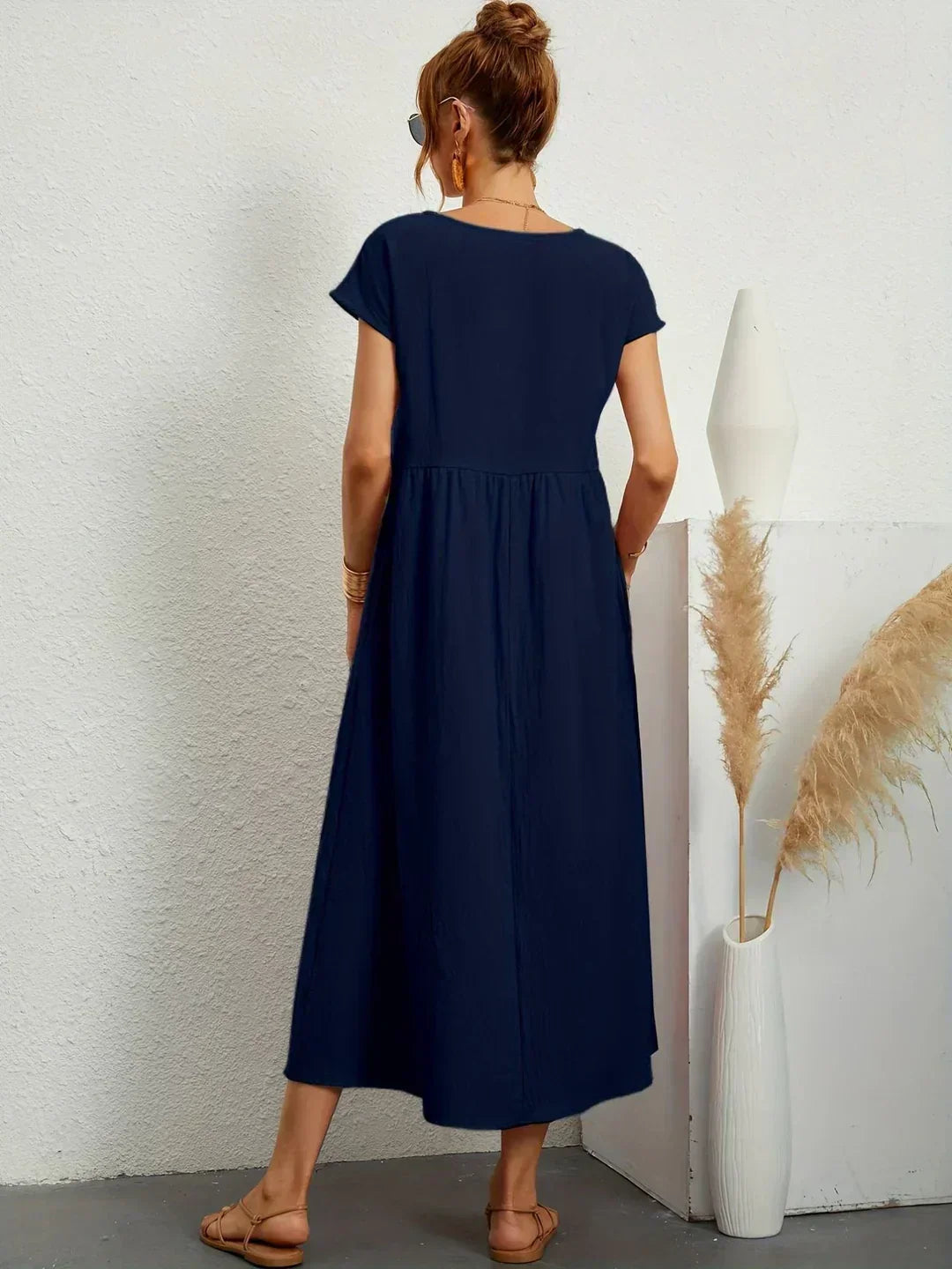 Gabrielle™ | Splývavé midi šaty s nadčasovou elegancí