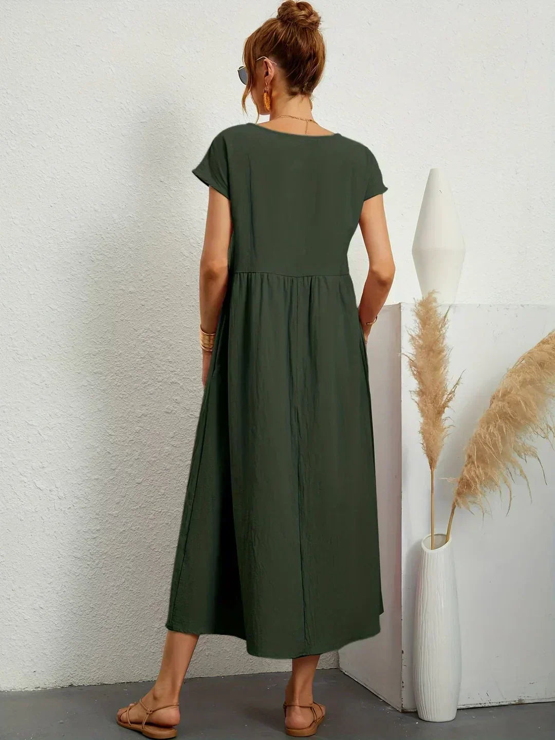 Gabrielle™ | Splývavé midi šaty s nadčasovou elegancí