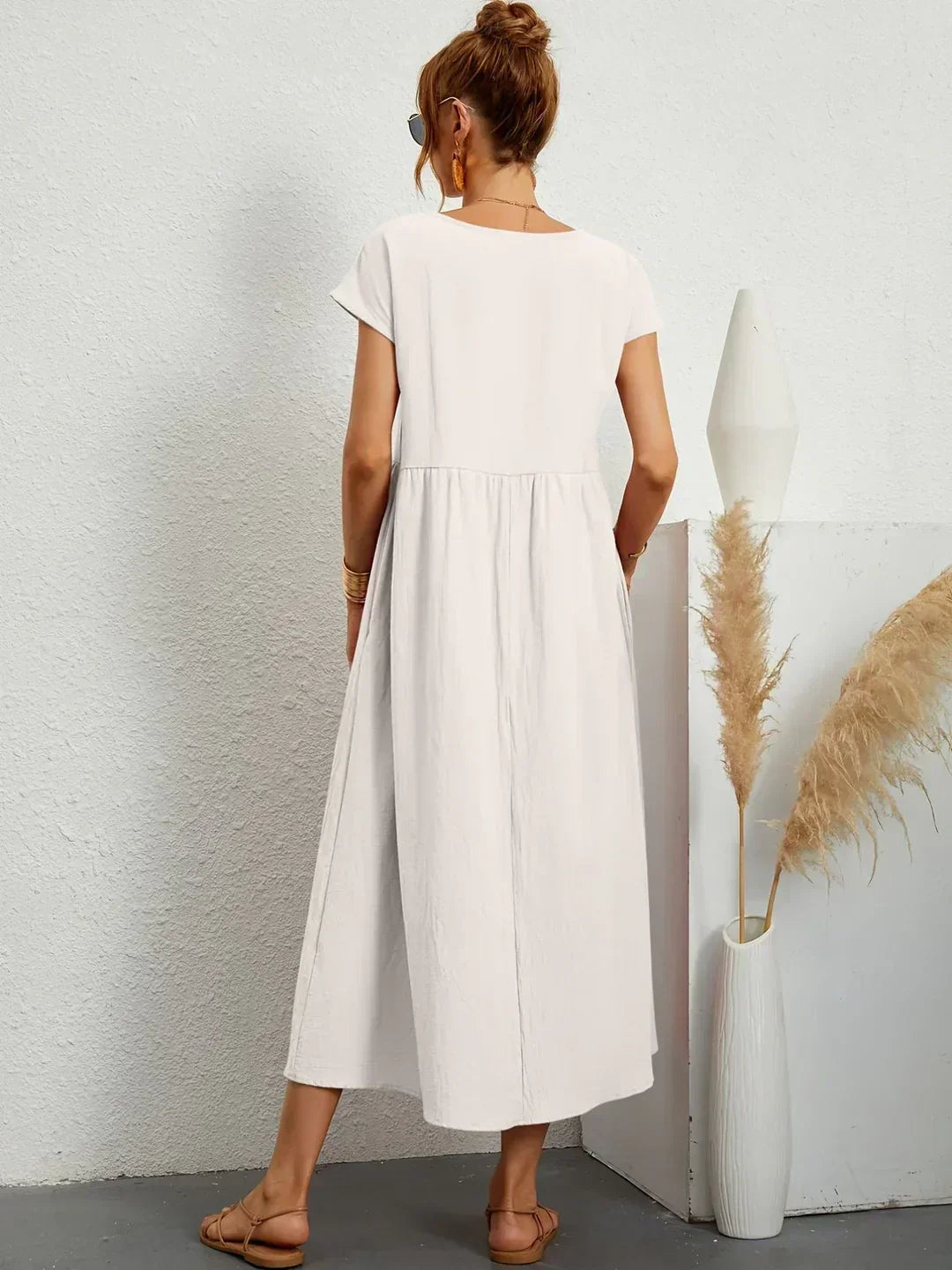 Gabrielle™ | Splývavé midi šaty s nadčasovou elegancí
