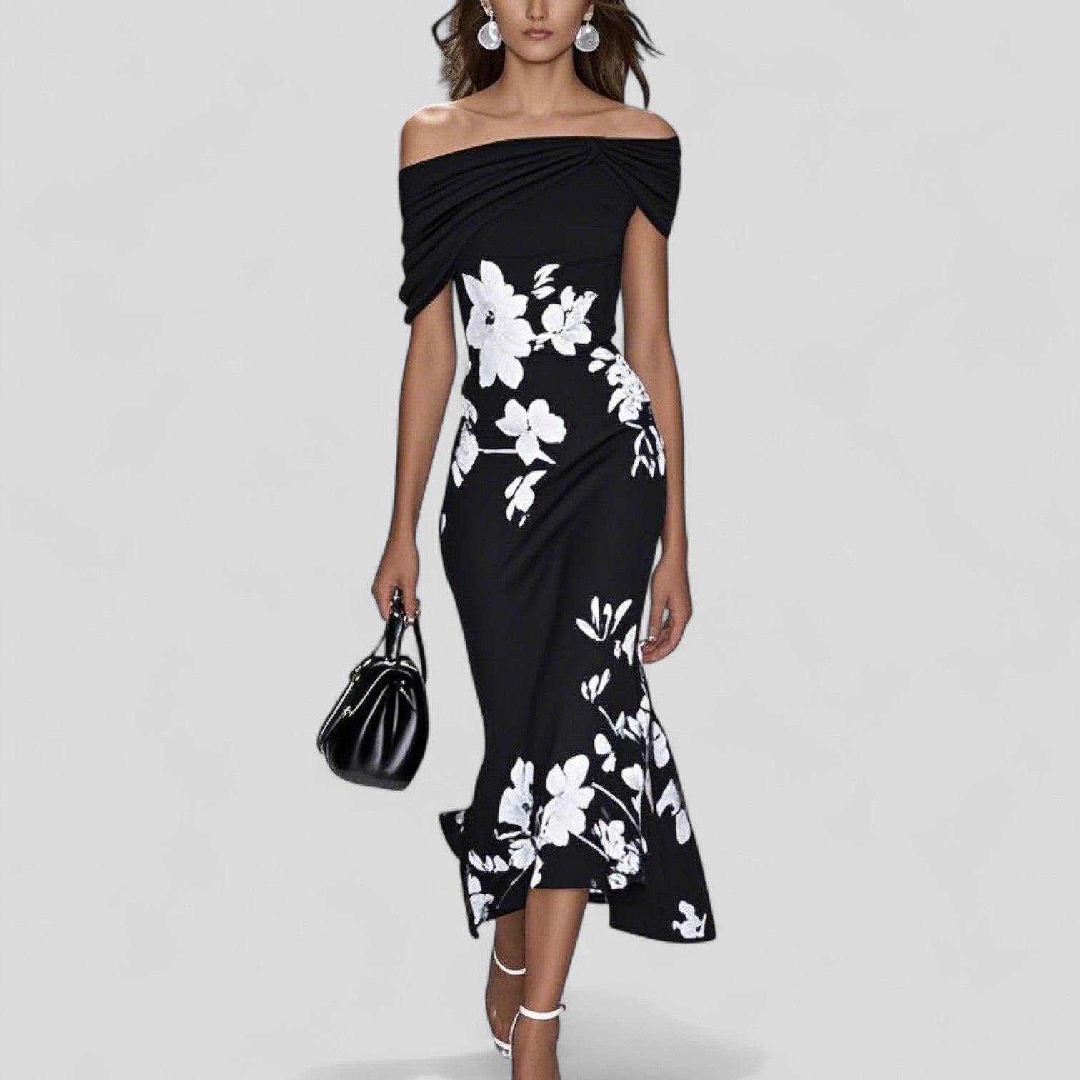 Isabrunel | Elegantní midi šaty