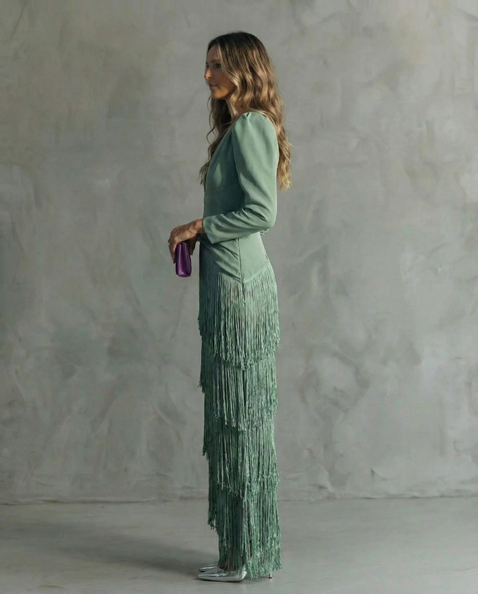 Chiara | Elegantní šaty s třásněmi